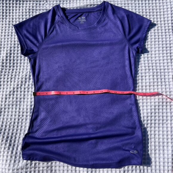 C9 Champions Short-Sleeve, Purple Patterned, Semi-Fitted Tee - Picture 10 of 15